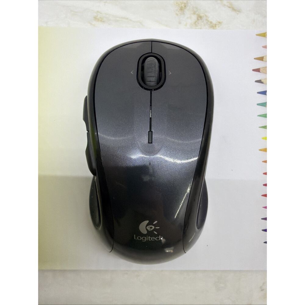 Logitech M510 Wireless Laser Mouse Grey TESTED WORKING NO USB DONGLE